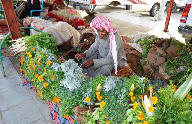 سوق شعبي في الرياض